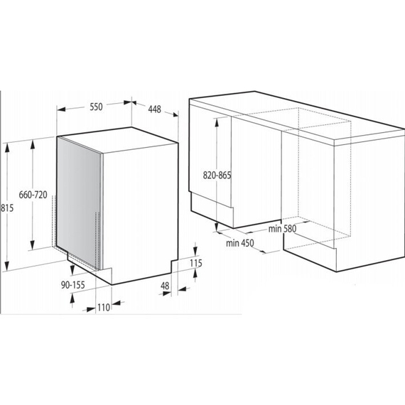 Посудомийна машина Gorenje GV520E10S