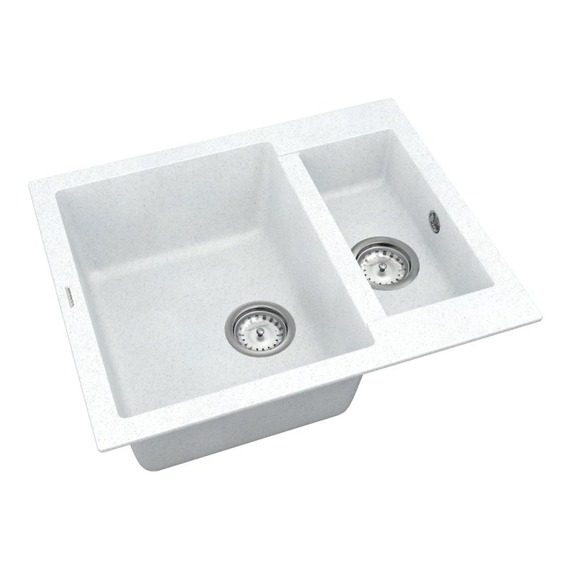 Кухонная мойка Vankor Orman OMP 03.61 White Stone