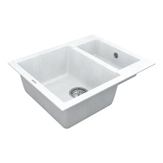 Кухонная мойка Vankor Orman OMP 03.61 White Stone
