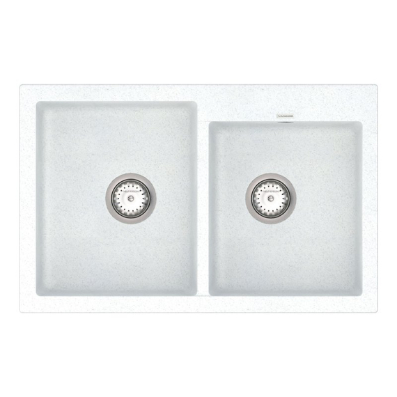Кухонная мойка Vankor Orman OMP 05.80 White Stone