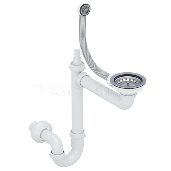 Кухонная мойка Vankor Vena VMR 01.48 White Stone