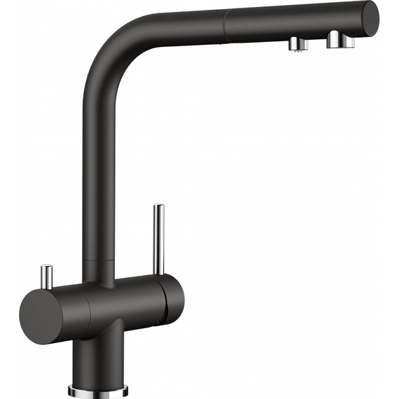 Кухонный смеситель Blanco FONTAS-S II чёрний 526158
