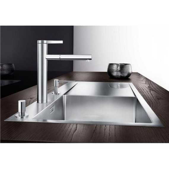 Кухонный смеситель Blanco LINEE-S нерж.сталь 517593