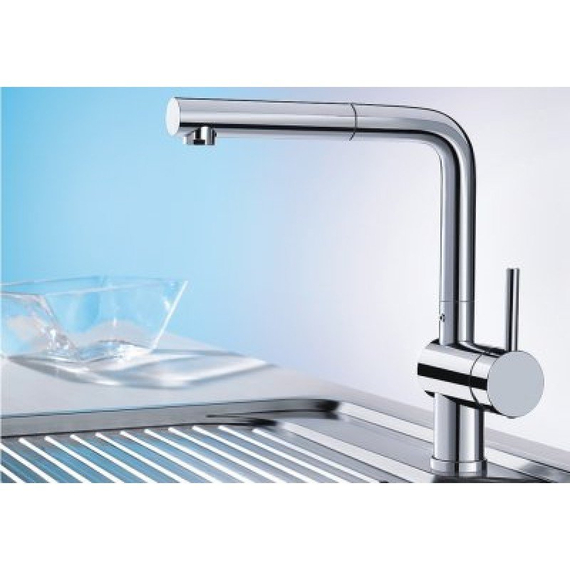 Кухонный смеситель Blanco LINUS-S хром 512402