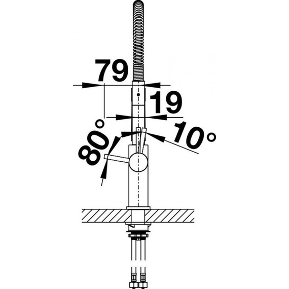 Кухонный смеситель Blanco CATRIS-S хром 521476