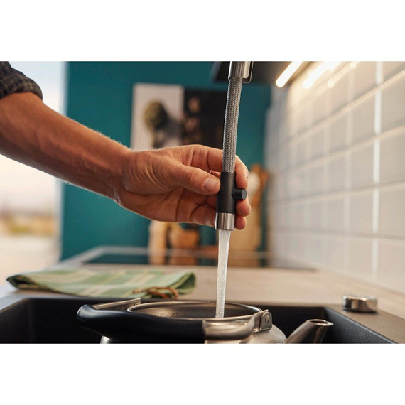 Кухонный смеситель Blanco JANDORA-S нерж. сталь 526614