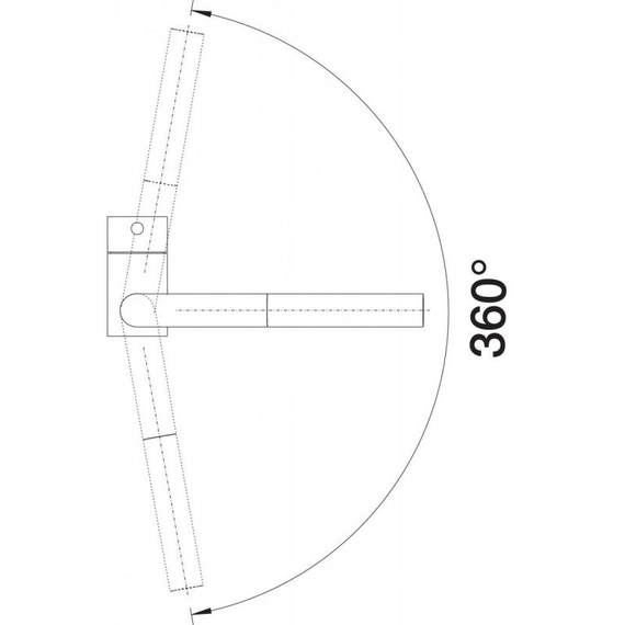 Кухонный смеситель Blanco LINUS белый 516702
