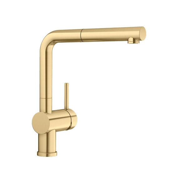 Кухонный смеситель Blanco LINUS-S satin gold 526684