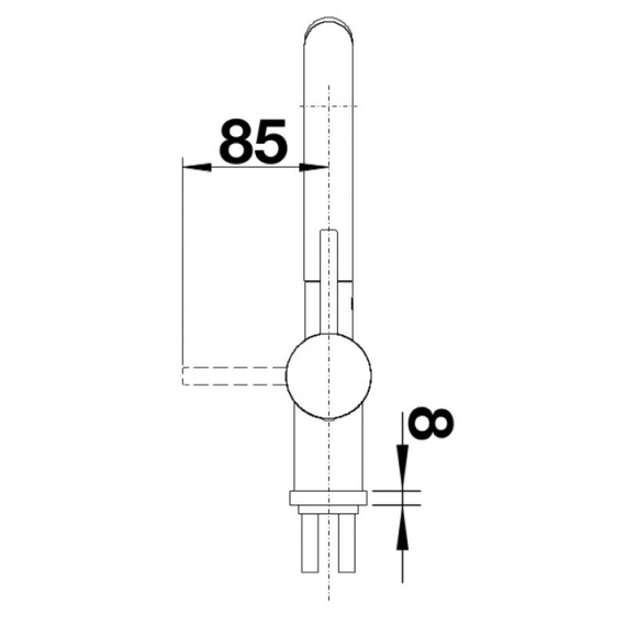 Кухонный смеситель Blanco LINUS-S satin gold 526684