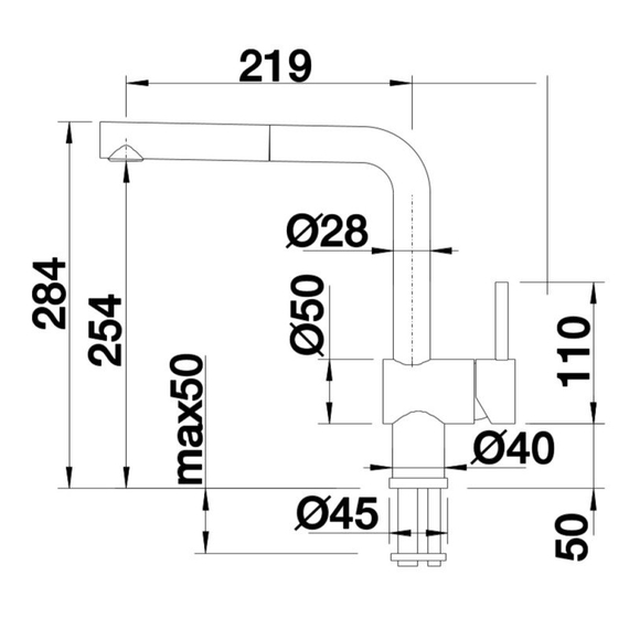 Кухонный смеситель Blanco LINUS-S satin gold 526684