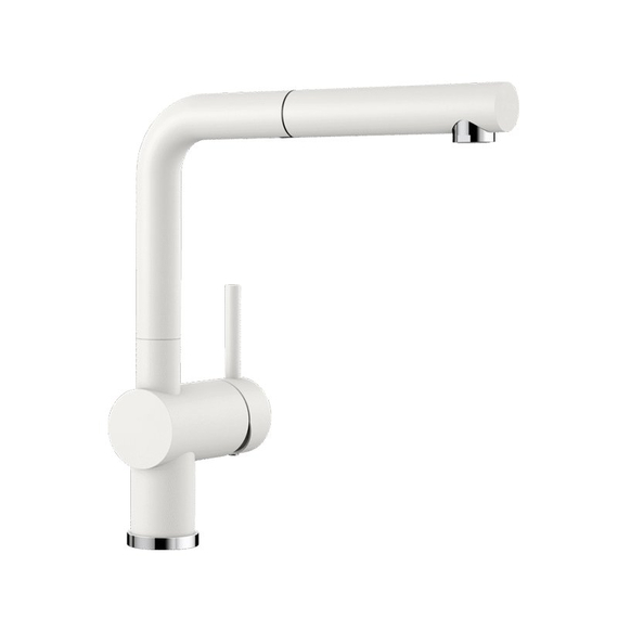 Кухонный смеситель Blanco LINUS-S белый 516692