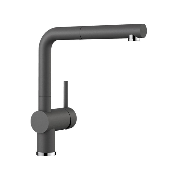 Кухонный смеситель Blanco LINUS-S тёмная скала 518813