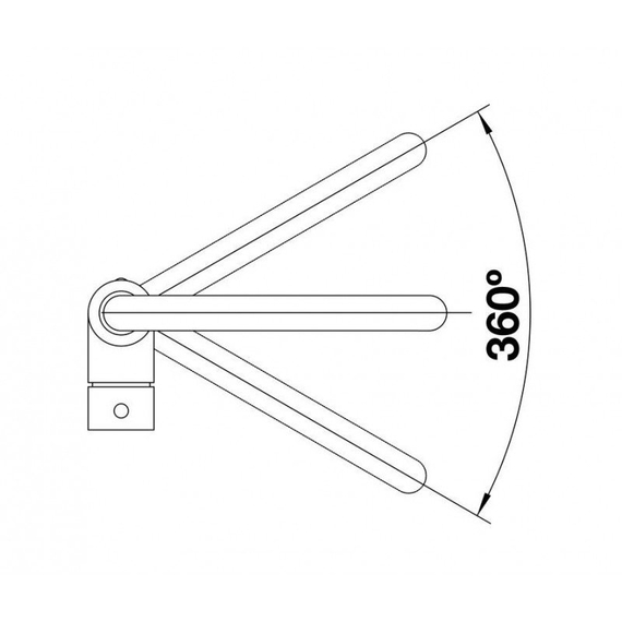 Кухонный смеситель Blanco MILI кофе 523111