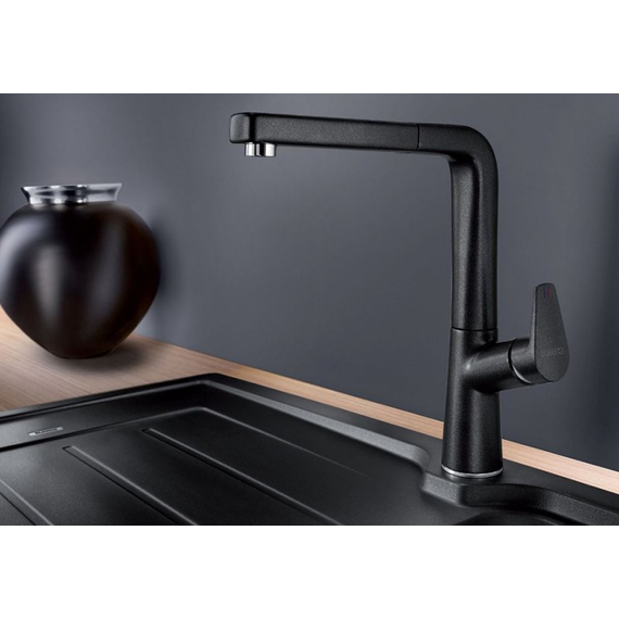 Кухонный смеситель Blanco AVONA-S вулканический серый 526928