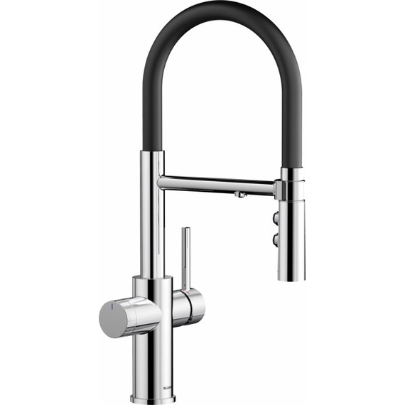 Кухонный смеситель Blanco CATRIS-S Flexo Filter хром 526705