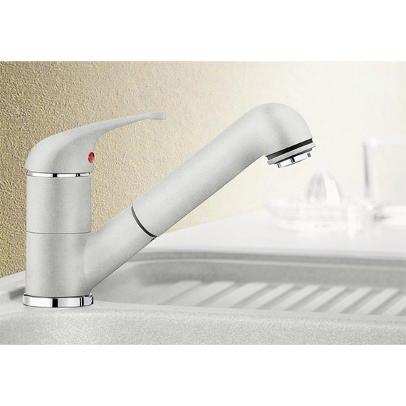 Кухонный смеситель Blanco DARAS-S вулканический серый 526936