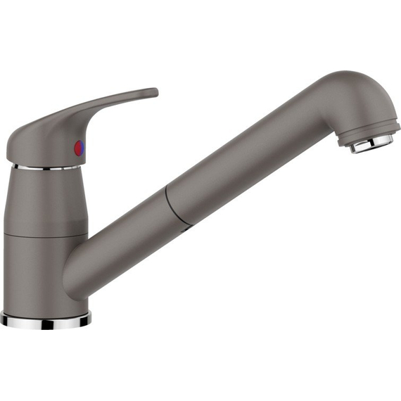 Кухонный смеситель Blanco DARAS-S вулканический серый 526936