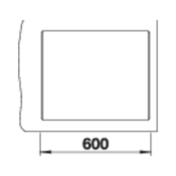 Кухонная мойка Blanco DALAGO 6-F чёрний 525875