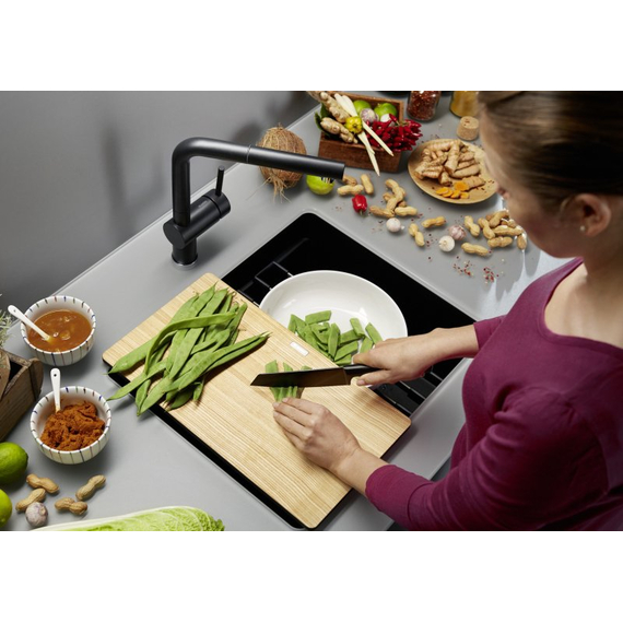 Кухонная мойка Blanco ETAGON 500-U антрацит 522227