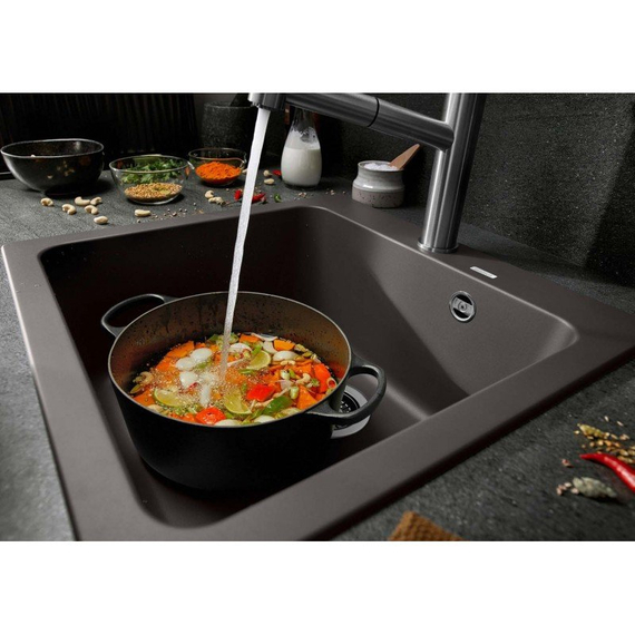 Кухонная мойка Blanco NAYA 5 тёмная скала 526580