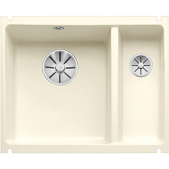 Кухонная мойка Blanco SUBLINE 350/150-U керамика PuraPlus глянсовый магнолия 523742