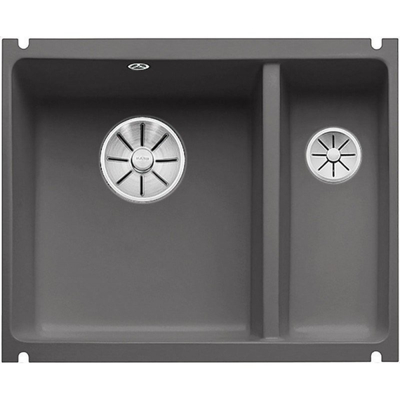 Кухонная мойка Blanco SUBLINE 350/150-U керамика PuraPlus базальт 523746