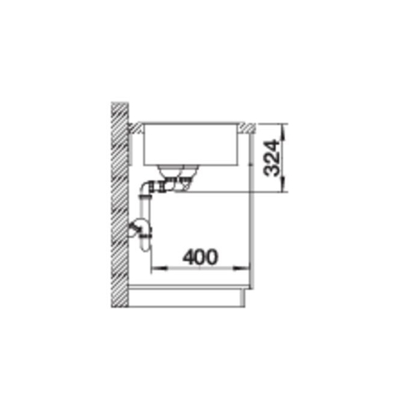 Кухонная мойка Blanco LEGRA 8 вулканический серый 527272