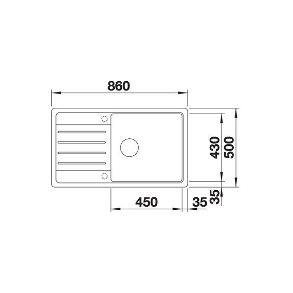 Кухонная мойка Blanco LEGRA XL 6 S вулканический серый 527274