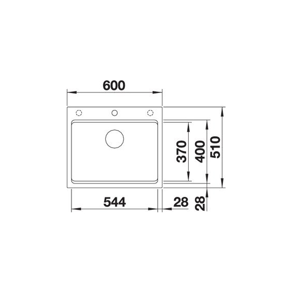 Кухонная мойка Blanco ETAGON 6 нежно белый 527076