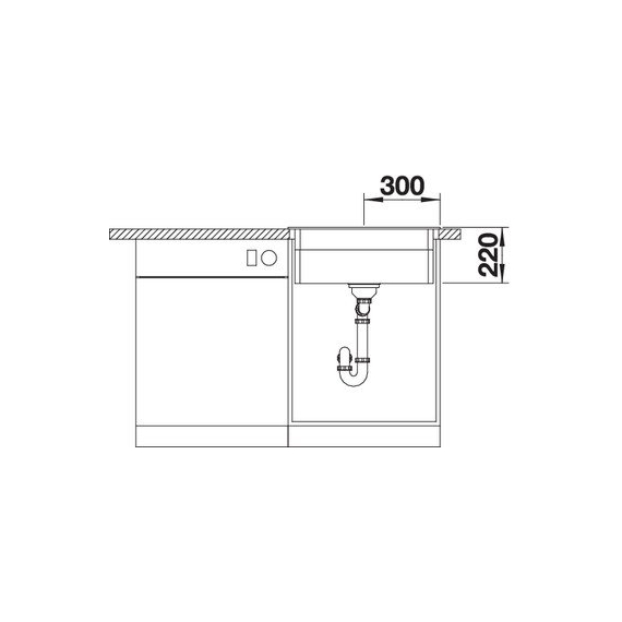 Кухонная мойка Blanco ETAGON 6 нежно белый 527076