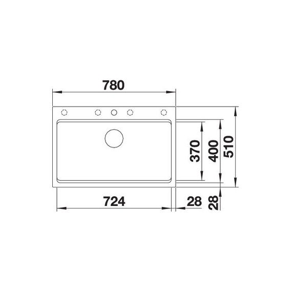 Кухонная мойка Blanco ETAGON 8 нежно белый 527079
