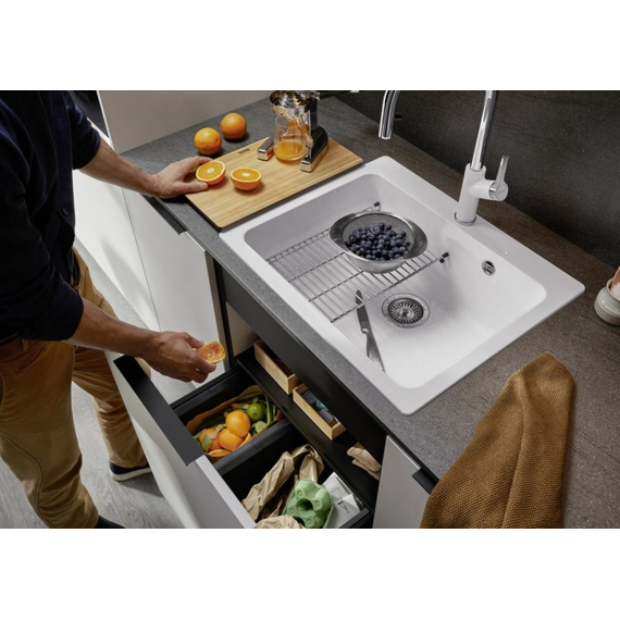 Кухонная мойка Blanco NAYA 6 нежно белый 527128