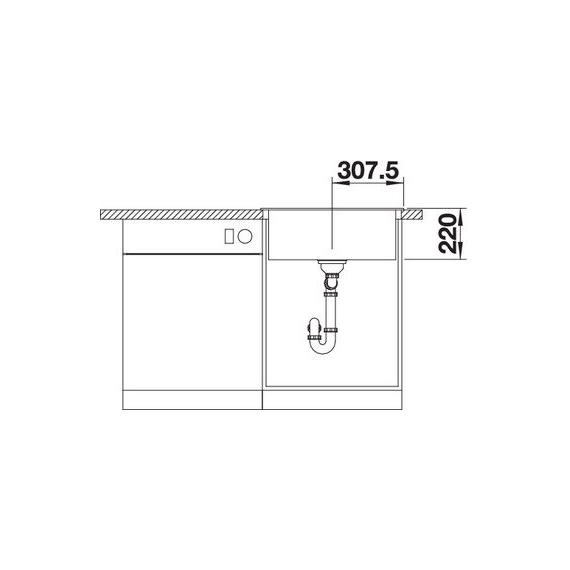Кухонная мойка Blanco PLEON 6 вулканический серый 527320