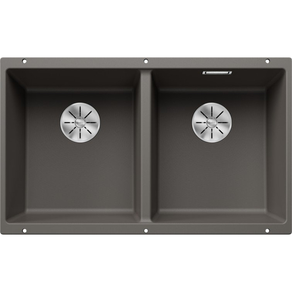 Кухонная мойка Blanco SUBLINE 350/350-U вулканический серый 527347