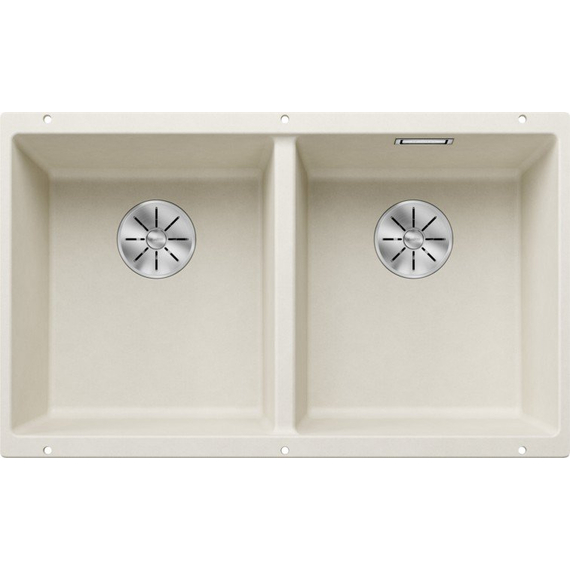 Кухонная мойка Blanco SUBLINE 350/350-U нежно белый 527164