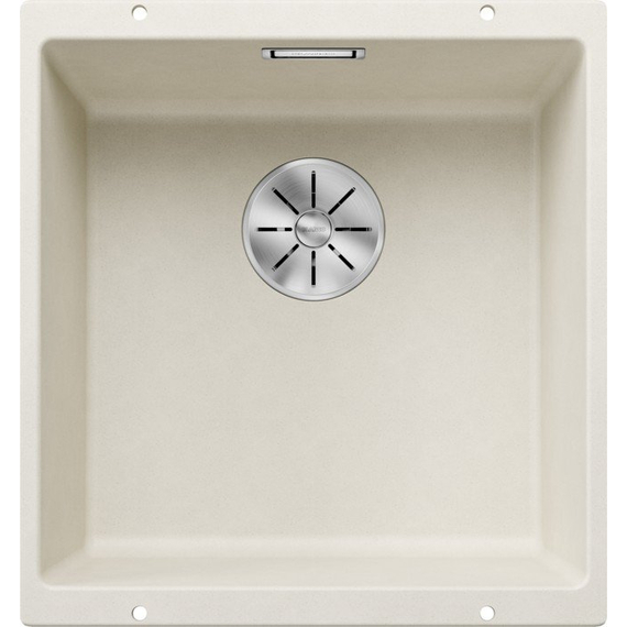 Кухонная мойка Blanco SUBLINE 400-U нежно белый 527166