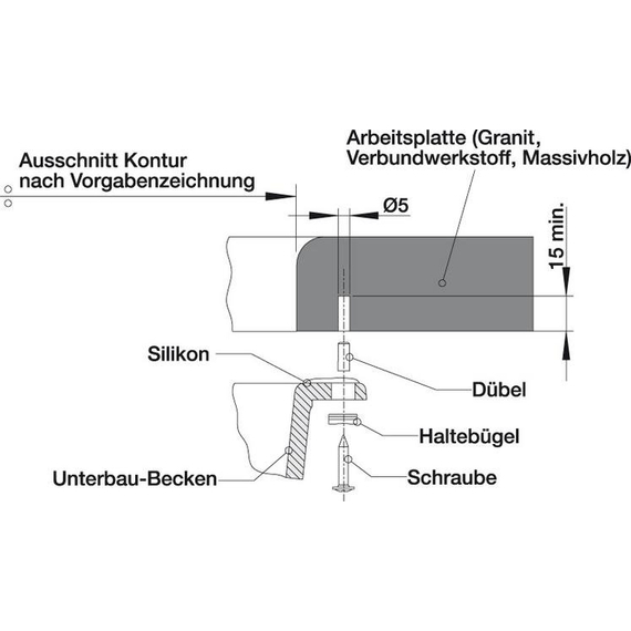 Кухонная мойка Blanco SUBLINE 500-U вулканический серый 527353