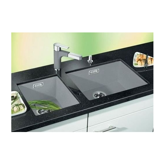 Кухонная мойка Blanco SUBLINE 700-U нежно белый 527173