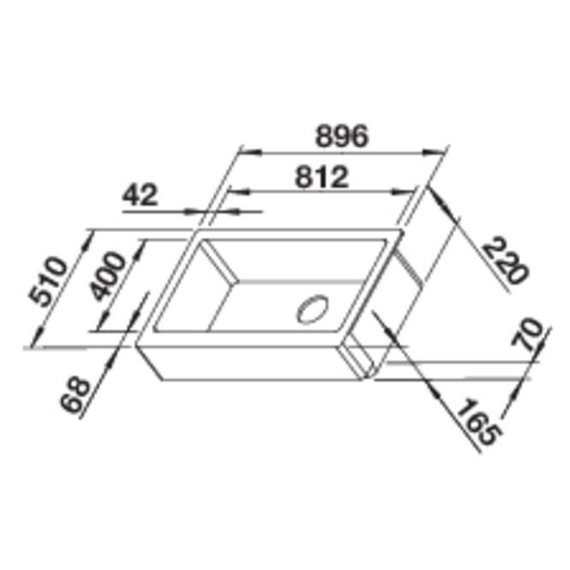 Кухонная мойка Blanco VINTERA XL 9-UF нежно белый 526803