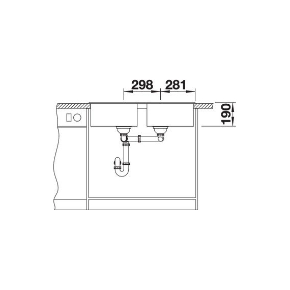 Кухонная мойка Blanco ZIA 9 нежно белый 527210