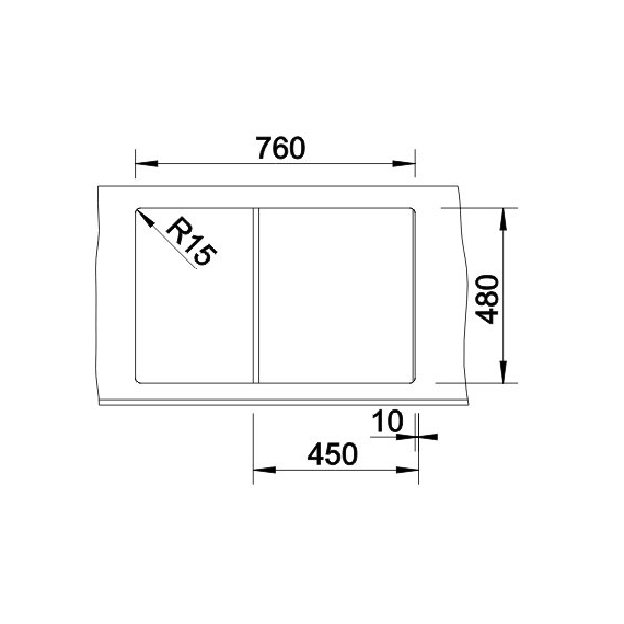 Кухонная мойка Blanco ZIA 45 S нежно белый 527200