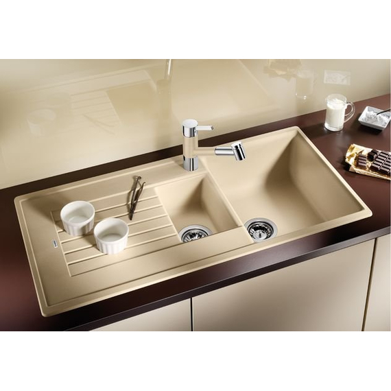 Кухонная мойка Blanco ZIA 6 S нежно белый 527207