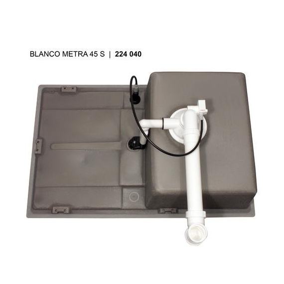 Кухонная мойка Blanco METRA 45 S Compact чёрний 525913