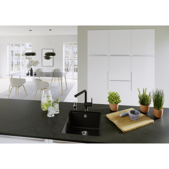 Кухонная мойка Blanco ROTAN 400-U вулканический серый 527328