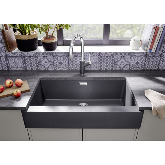 Кухонная мойка Blanco VINTERA XL 9-UF антрацит 526101