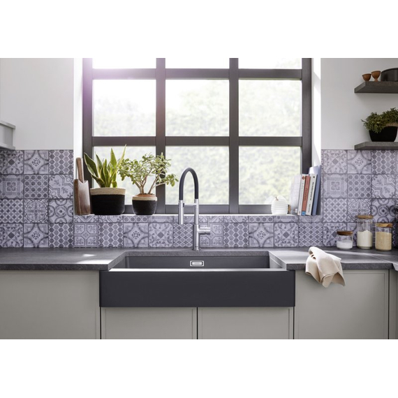 Кухонная мойка Blanco VINTERA XL 9-UF нежно белый 526803