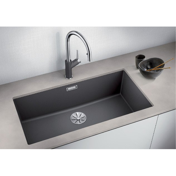 Кухонная мойка Blanco SUBLINE 800-U нежно белый 527174