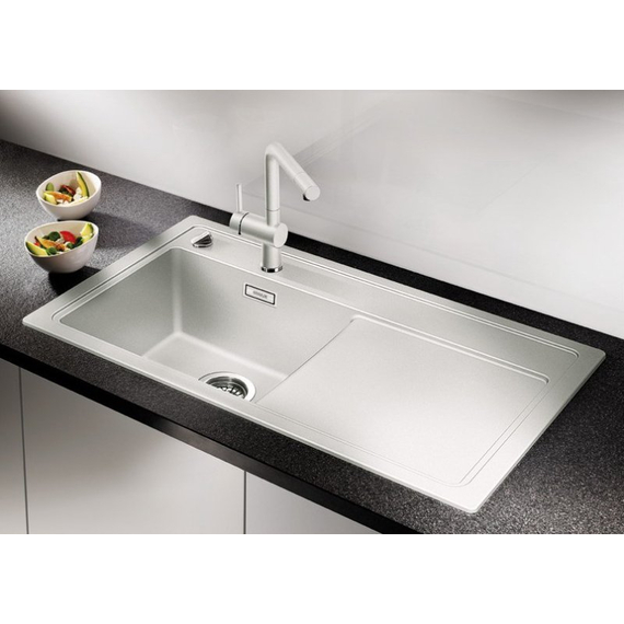 Кухонная мойка Blanco ZENAR XL 6 S (чаша слева) тёмная скала 523996