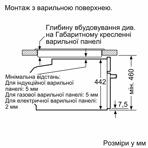 Духова шафа електрична Bosch CMG 636 BB1