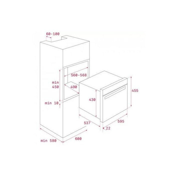 Встроенная микроволновая печь Teka MLC 844 WH